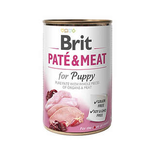Producto Lata Brit Care Paté and Meat Puppy 400G