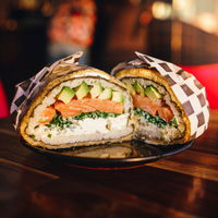 Producto Sushi burguer salmon