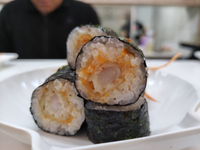 Producto Ebi tempura maki