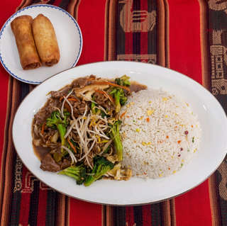 Producto Colación de carne con 2 arrollados