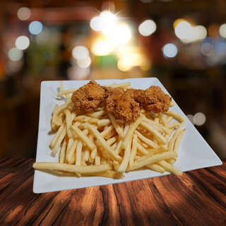 Producto Alitas Crocantes y Papas