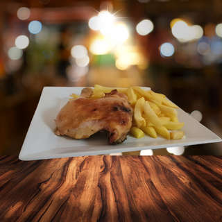 Producto Truto asado con Papas