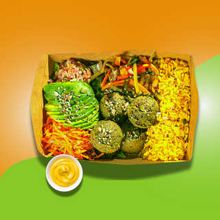 Producto Super Bowl Humus de Albahaca