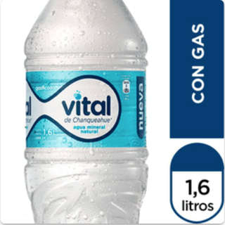 Producto Agua Vital 1,6lt con gas