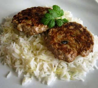 Producto Hamburguesa con Arroz Perla