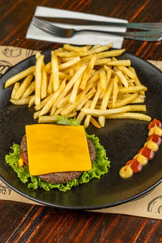 Producto Hamburguesa al plato