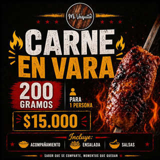 Producto Carne en vara Personal