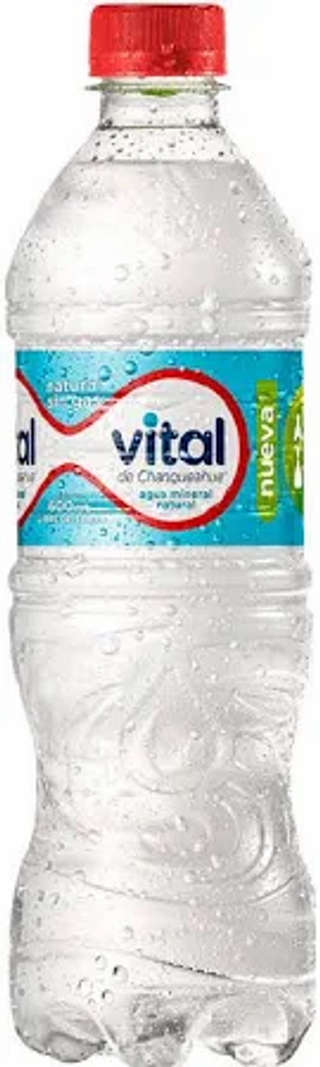 Producto Agua mineral sin gas