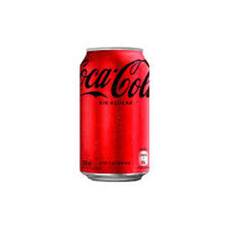 Producto coca cola zero lata