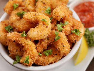 Producto camarones apanados