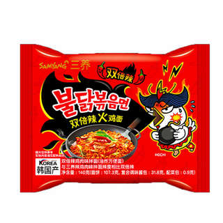 Producto Ramyeon Buldak Doble Picante Bolsa 140 g