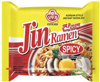 Producto Ramyeon Jin Ramen Spicy Bolsa 120 g