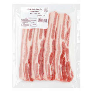 Producto PANCETA DE CERDO LAMINADA 3mm CONGELADA - SAMGUIOBSAL - 1kg 