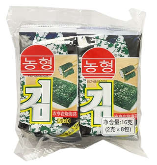 Producto Alga Nori Aliñado - 8 packs de 2g 
