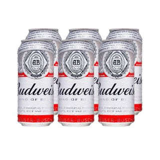 Producto Sixpack Budweiser 470cc
