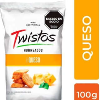 Producto TWISTOS QUESO 100GR