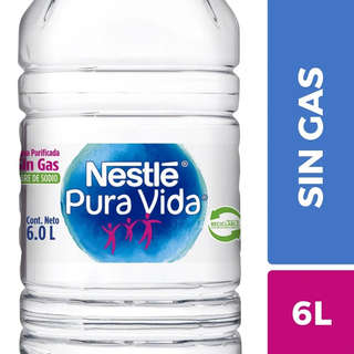 Producto AGUA BIDON NESTLE PURELIFE 6L