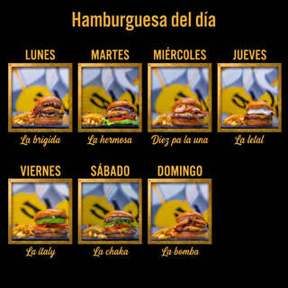 Producto HAMBURGUESA DEL DÍA