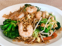 Producto Chaumín con camarones y verduras